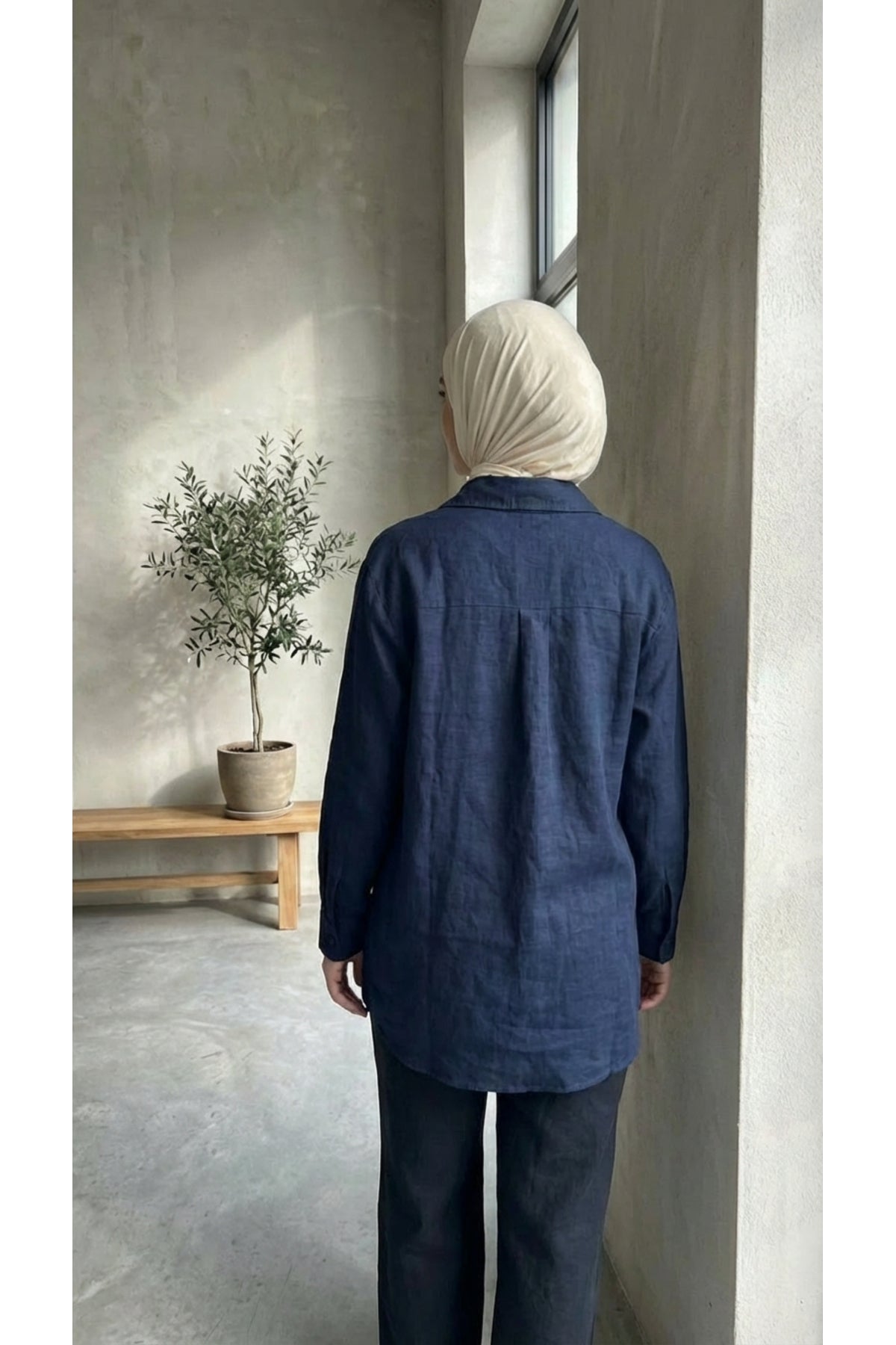 Tensel Kumaş Tunik