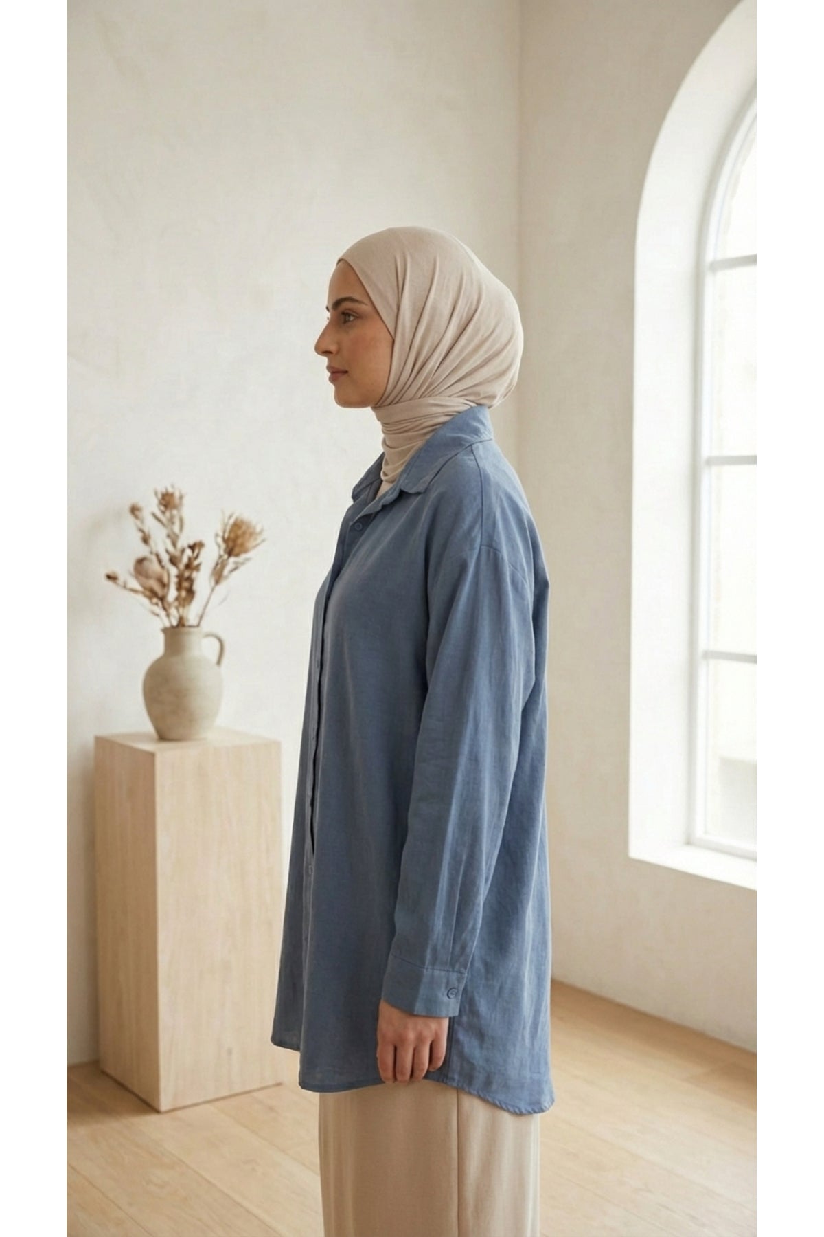 Tensel Kumaş Tunik