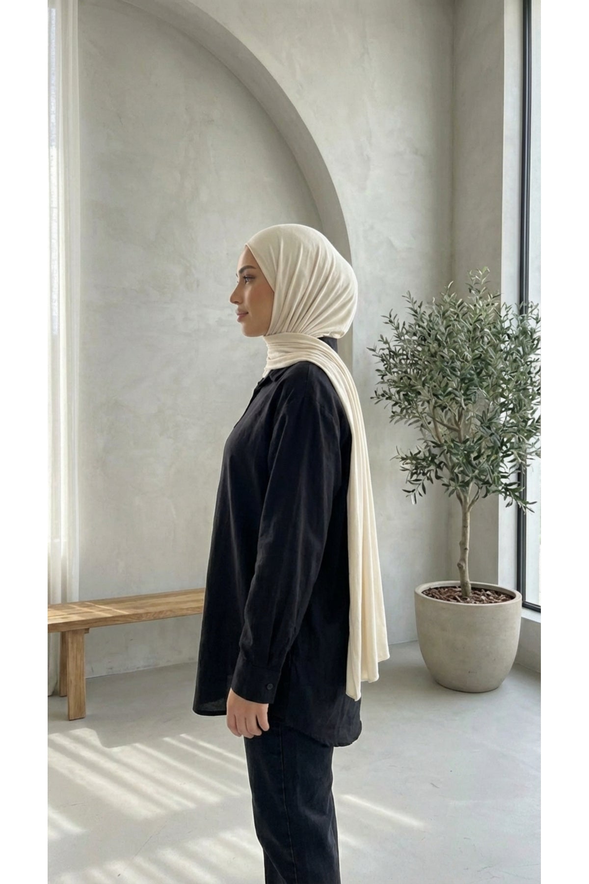 Tensel Kumaş Tunik