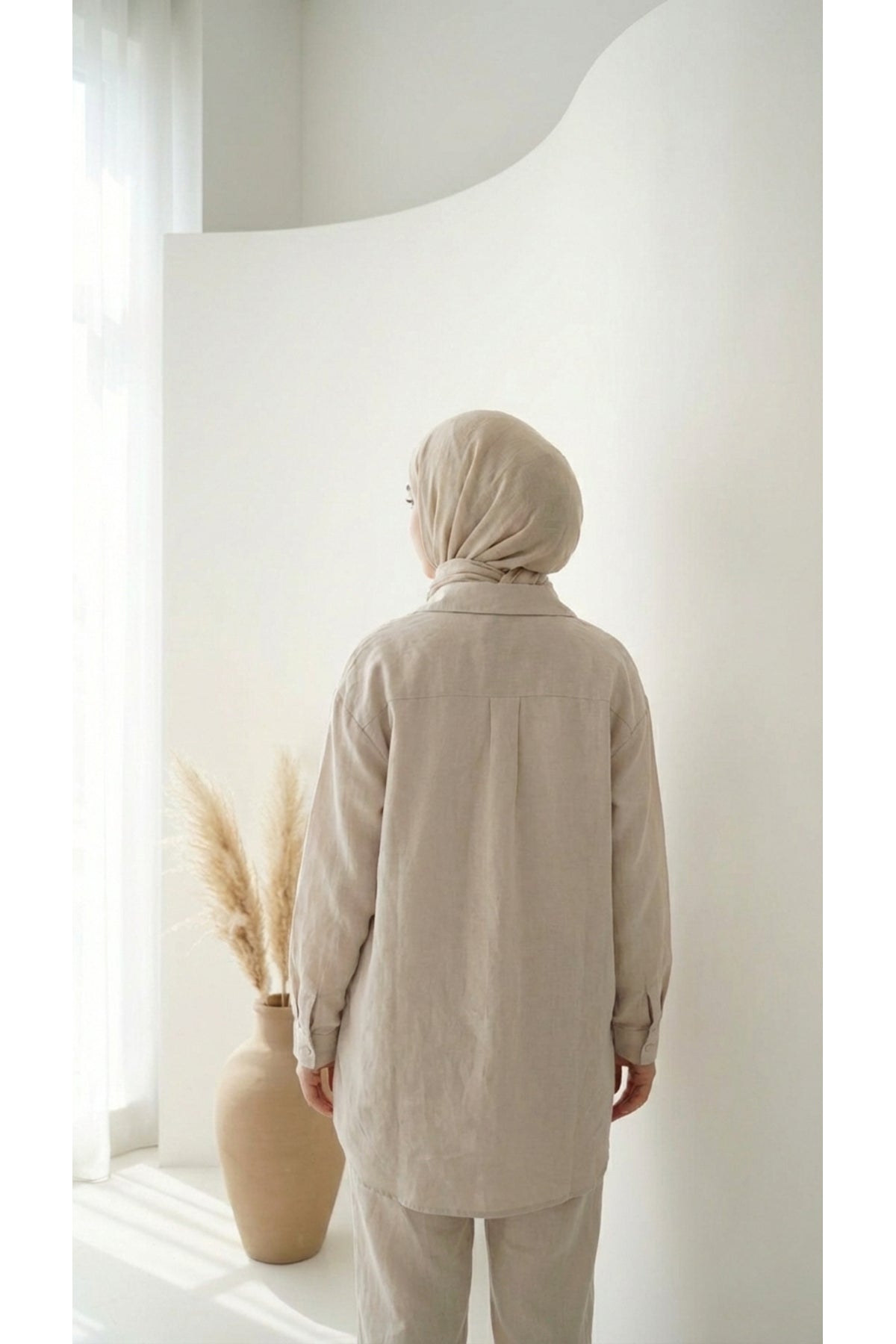 Tensel Kumaş Tunik