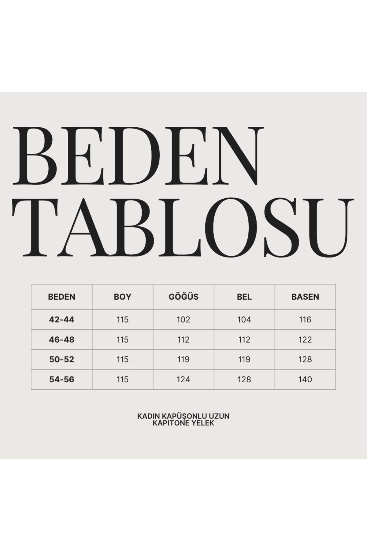 Kadın Kapüşonlu Uzun Kapitone Yelek - LVR004 - Krem