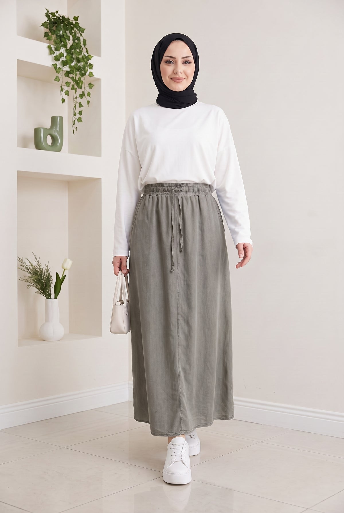 Beli Lastikli Tensel Etek